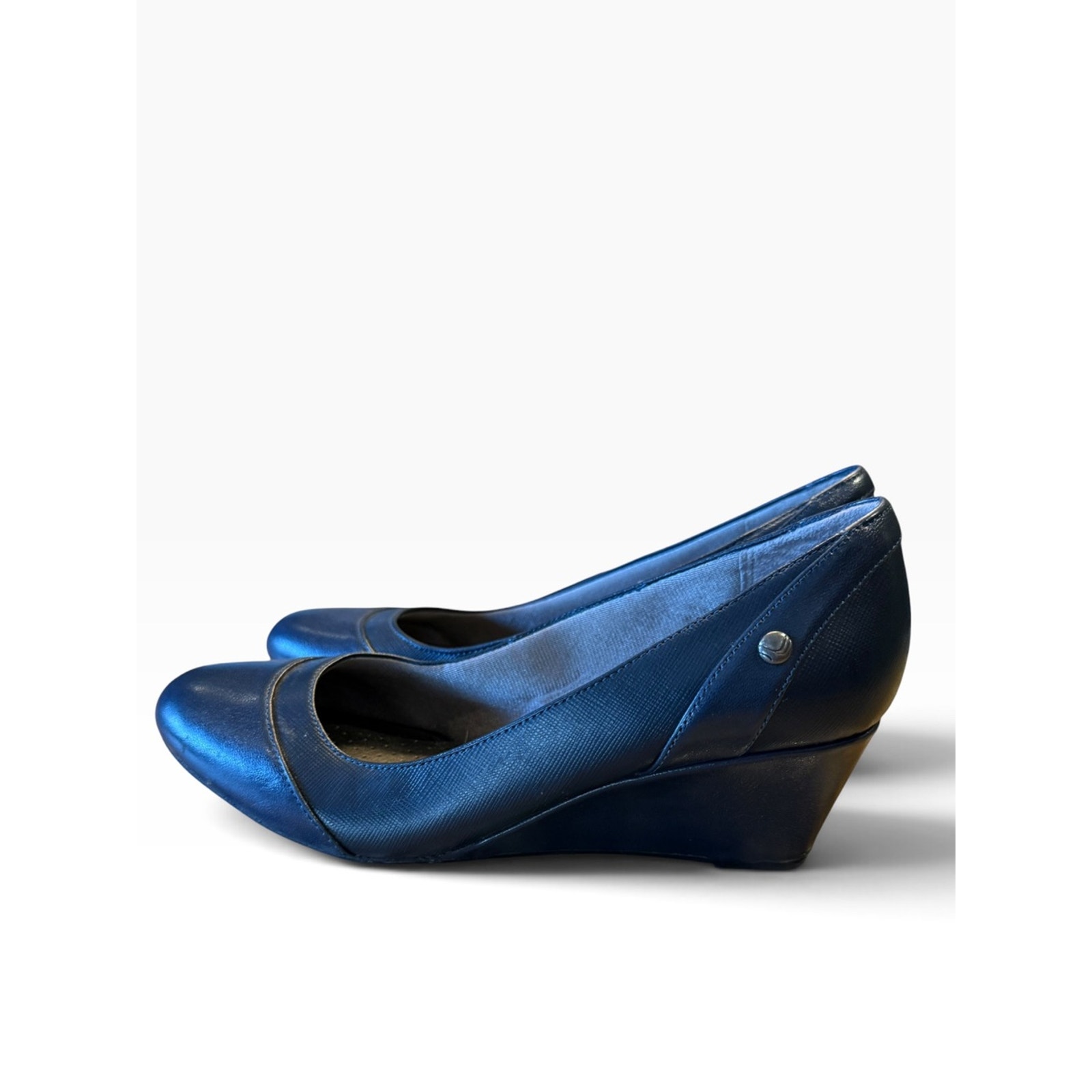 Life Stride Soft Systems Dreams Women’s 7.5 Navy Wedge Pumps — image 4 of 8